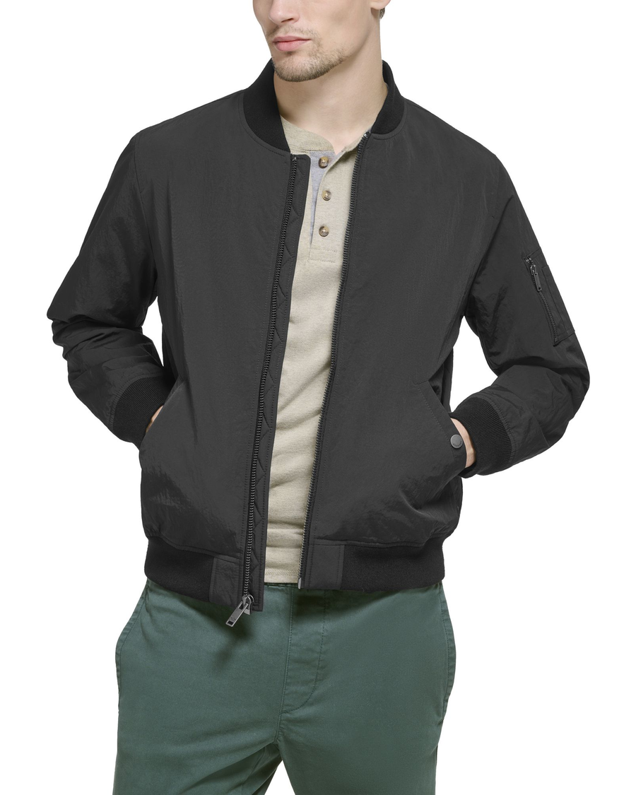 (image for) Comfortable Recycled Sail Nylon Bomber Jacket